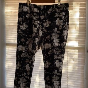 Inc black and white pants